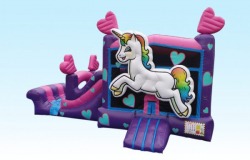 3D Unicorn Bounce with Pool