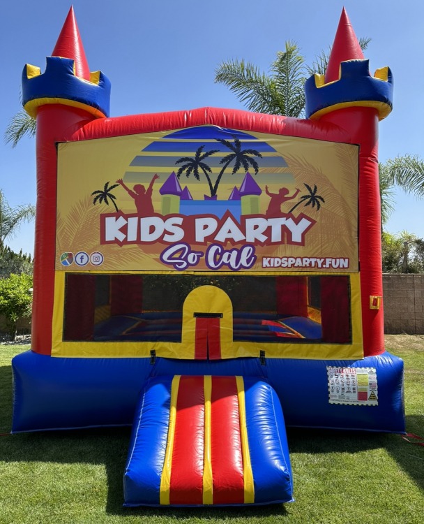 (Large) Kids Party Castle Bounce: B-138