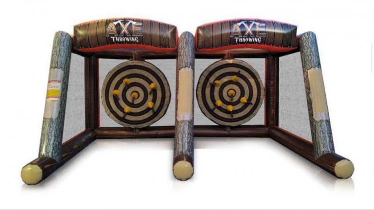 Dual Axe Throwing Inflatable